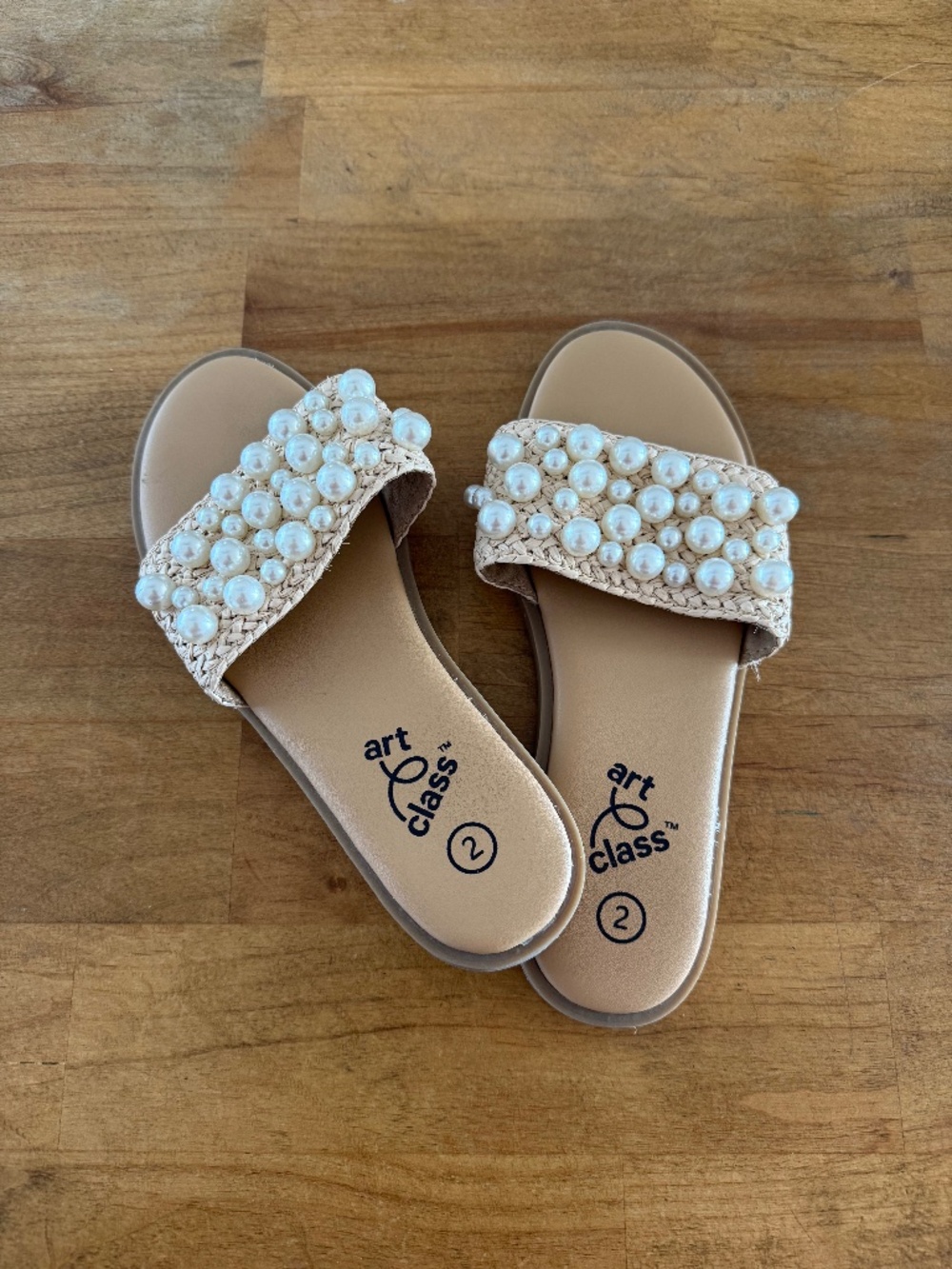 Girls Art Class Pearl Sandals